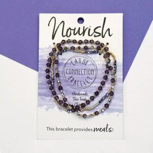 💚Fair Trade Nourish Charity Bracelet
